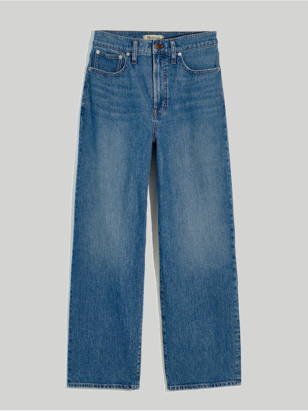 MADEWELL THE PERITE PERFECT VINTAGE WIDE LEG CROP CRESSLOW WASH COMFORT STRETCH